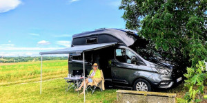 Beitragsbild des Blogbeitrags Wohnmobil auch für Nicht-Camper – Ford Transit Nugget Plus