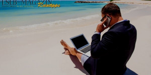 Beitragsbild des Blogbeitrags Szenenwechsel: Homeoffice unter Palmen verlegen