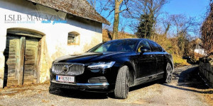 Beitragsbild des Blogbeitrags Volvo S90 T8 – immer eine Reise Wert