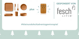 Beitragsbild des Blogbeitrags Gewinne ein Kinder-Geschirrset und eine Thermo-Dose von fesch LIVIN