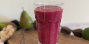 Beitragsbild des Blogbeitrags Roter Rüben Smoothie