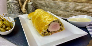 Beitragsbild des Blogbeitrags Schweinefilet Wellington 