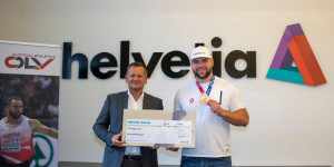 Beitragsbild des Blogbeitrags Helvetia prämiert Olympia-Diskus-Bronze von Lukas Weißhaidinger mit 50.000 Euro