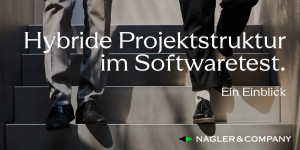 Beitragsbild des Blogbeitrags Hybride Projektstruktur im Softwaretest 