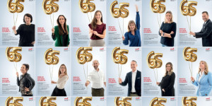 Beitragsbild des Blogbeitrags Top-Marketer gratulierten dem Marketing Club Österreich ein Jahr lang via Print, Out of Home und Online zum 65er