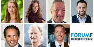 Beitragsbild des Blogbeitrags Experten-Panel bei ForumF Konferenz widmet sich Auswirkungen der KI auf Marketing und Werbung in der Finanzwirtschaft