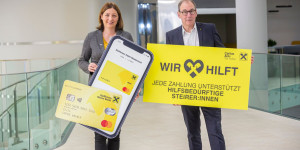 Beitragsbild des Blogbeitrags „WIR hilft“: Raiffeisen Steiermark honoriert Geldtransaktionen, die armutsgefährdeten SteierInnen zugutekommen