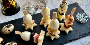 Beitragsbild des Blogbeitrags Silvester Snack – schnell & einfach