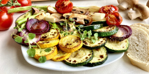 Beitragsbild des Blogbeitrags Grillgemüse – einfach und schnell