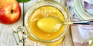 Beitragsbild des Blogbeitrags Nektarinen Marmelade