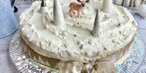 Beitragsbild des Blogbeitrags Weihnachtstorte – festliche Torte zu Weihnachten