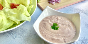 Beitragsbild des Blogbeitrags American Dressing Rezept 