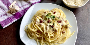 Beitragsbild des Blogbeitrags Spaghetti Carbonara 