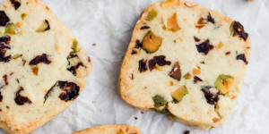 Beitragsbild des Blogbeitrags Cranberry-Pistazien Kekse