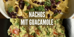 Beitragsbild des Blogbeitrags Mexikanische Nachos mit Guacamole