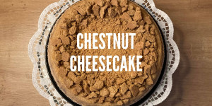 Beitragsbild des Blogbeitrags Chestnut Cheesecake 