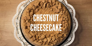 Beitragsbild des Blogbeitrags Chestnut Cheesecake