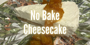 Beitragsbild des Blogbeitrags Karibischer No Bake Cheesecake 