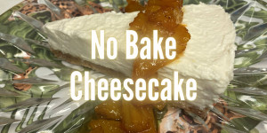 Beitragsbild des Blogbeitrags Karibischer No Bake Cheesecake