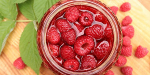 Beitragsbild des Blogbeitrags Himbeeressig selber ansetzen