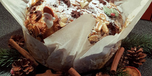 Beitragsbild des Blogbeitrags weihnachtlich, weihnachtlicher, Panettone!!!!