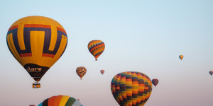 Beitragsbild des Blogbeitrags Teotihuacán: Heißluftballon-Fahrt über die Pyramiden von Mexico City 