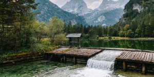 Beitragsbild des Blogbeitrags Schiederweiher: Einfache Wanderung in Oberösterreich 