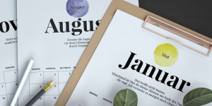 Beitragsbild des Blogbeitrags Der Kalender, der Mut macht: Für 2022 zum Ausdrucken