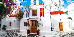 Beitragsbild des Blogbeitrags 12 besten Hotels in Mykonos Town (Chora)