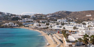Beitragsbild des Blogbeitrags Mykonos Strandhotels: Top 20 für einen Strandurlaub