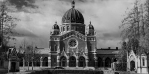 Beitragsbild des Blogbeitrags Zentralfriedhof in S/W