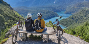 Beitragsbild des Blogbeitrags Blindsee Trail Mountainbike Tour – Lermoos 