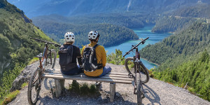 Beitragsbild des Blogbeitrags Blindsee Trail Mountainbike Tour – Lermoos