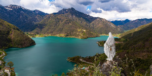 Beitragsbild des Blogbeitrags Madonnina di Besta – Panorama Wanderung am Ledro See