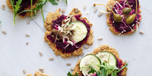 Beitragsbild des Blogbeitrags Mini-Kichererbsen-Küchlein (vegan, glutunfrei)