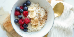 Beitragsbild des Blogbeitrags Milchreis (vegan)