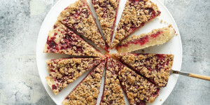 Beitragsbild des Blogbeitrags Muttertags-Crumble 2.0