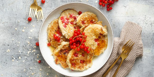 Beitragsbild des Blogbeitrags Ribisel-Bananen-Pancakes