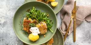 Beitragsbild des Blogbeitrags Thunfisch-Vollkornreis-Laibchen