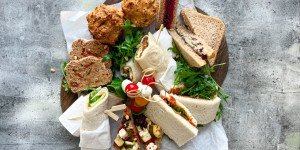 Beitragsbild des Blogbeitrags Gesunde Snacks für die Snackplatte ohne Fleisch / Wurst