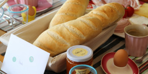 Beitragsbild des Blogbeitrags Baguette Rezept 1.0