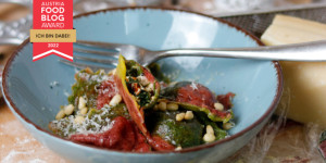 Beitragsbild des Blogbeitrags Ravioli mit Schafkäse