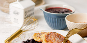 Beitragsbild des Blogbeitrags Böhmische Zimtpfannkuchen