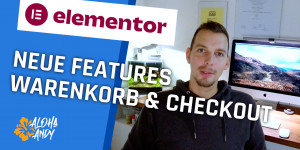 Beitragsbild des Blogbeitrags WooCommerce Warenkorb und Checkout mit Elementor bearbeiten 