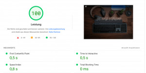 Beitragsbild des Blogbeitrags Wie man mit Elementor die Performance verbssert – Google Pagespeed Rank von 100 