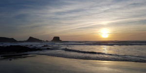 Beitragsbild des Blogbeitrags Mit dem Rollator am Strand
