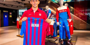 Beitragsbild des Blogbeitrags Yusuf Demirs erster Tag beim FC Barcelona