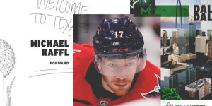 Beitragsbild des Blogbeitrags Michael Raffl in Dallas bei Mark Janko