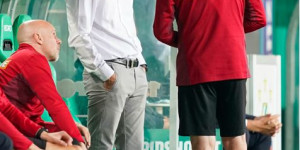 Beitragsbild des Blogbeitrags Im 100. Spiel als Rapid-Trainer in der Bundesliga hat Kühbauer den „ganzen Druck“