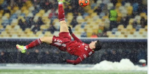 Beitragsbild des Blogbeitrags Demir an die Latte, Barcelona zittert! Janko-Gedächtnistor von Lewandowski